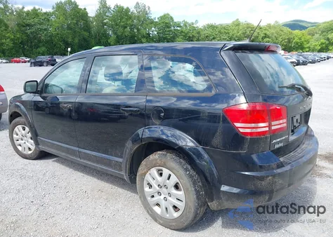 2014 Dodge Journey American Value Pkg из США, поврежденный, VIN 3C4PDCAB7ET311052